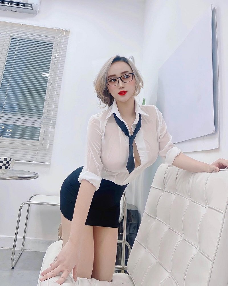 ảnh Chu Uyên Phương dễ thương
