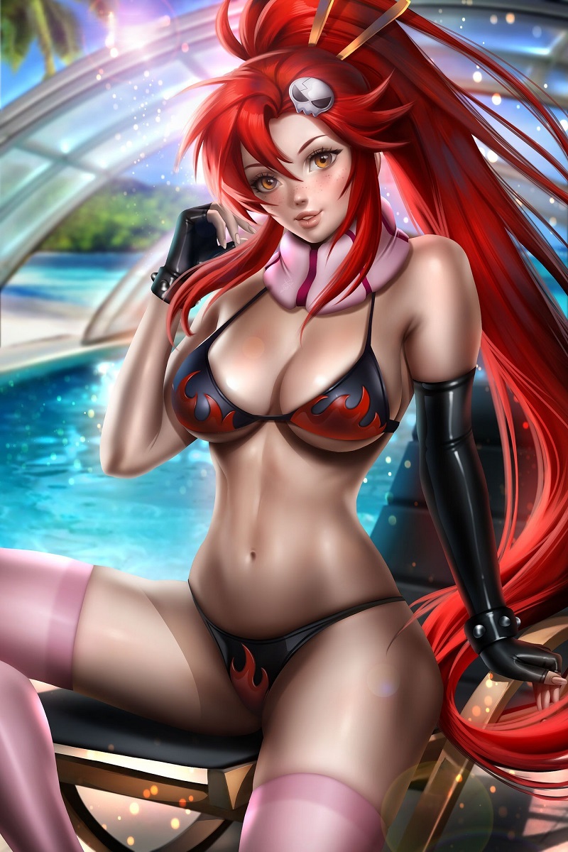 ảnh anime mặc bikini hấp dẫn