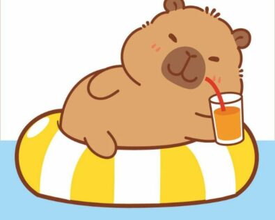 Tuyển tập 101+ ảnh chibi Capybara cute dễ vẽ làm avatar