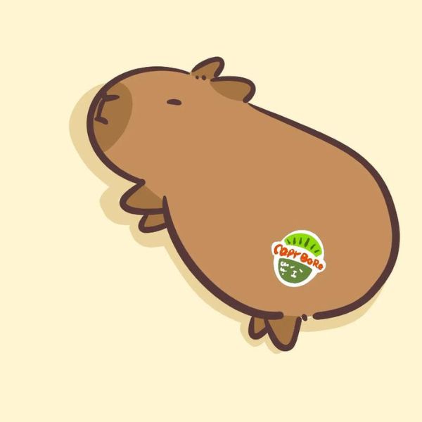 ảnh chibi capybara 8k