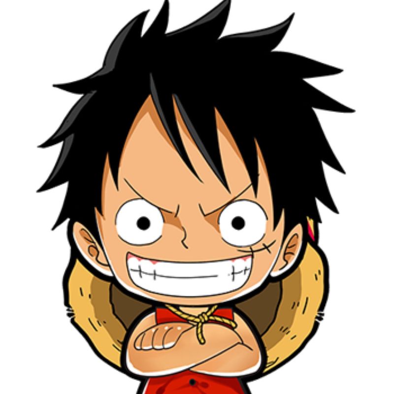 ảnh chibi luffy đáng yêu