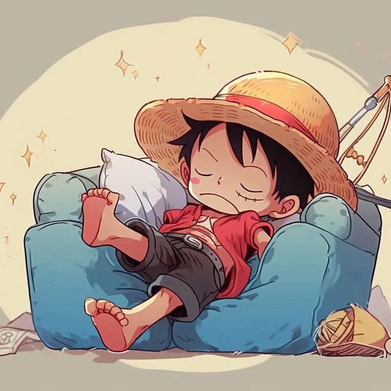 ảnh chibi luffy dễ thương