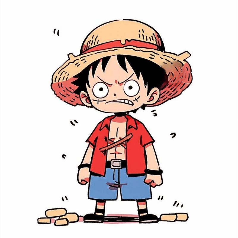 ảnh chibi luffy