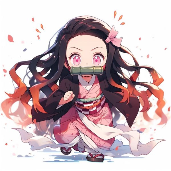 ảnh chibi nezuko dễ thương