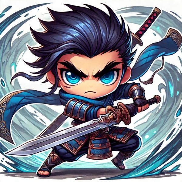 ảnh chibi yasuo đáng yêu