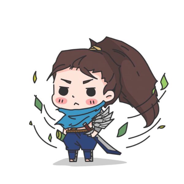 ảnh chibi yasuo siêu đẹp