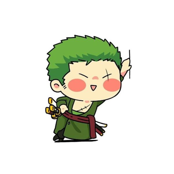 ảnh chibi zoro 3d