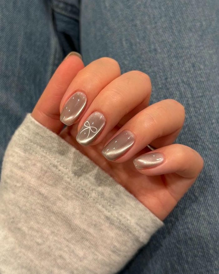 ảnh nail mắt mèo cực ngầu