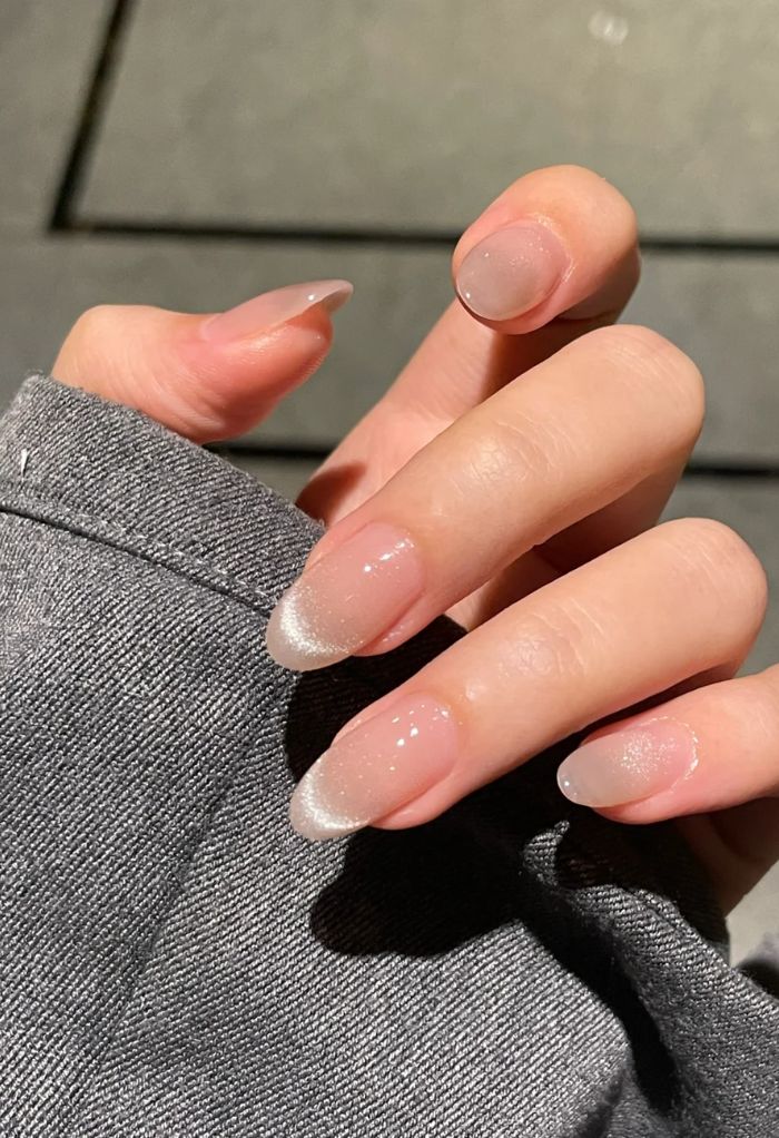 ảnh nail mắt mèo đáng yêu