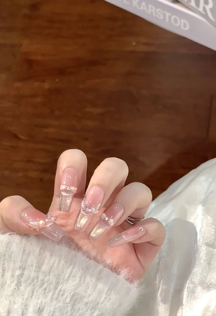 ảnh nail mắt mèo sang nhất