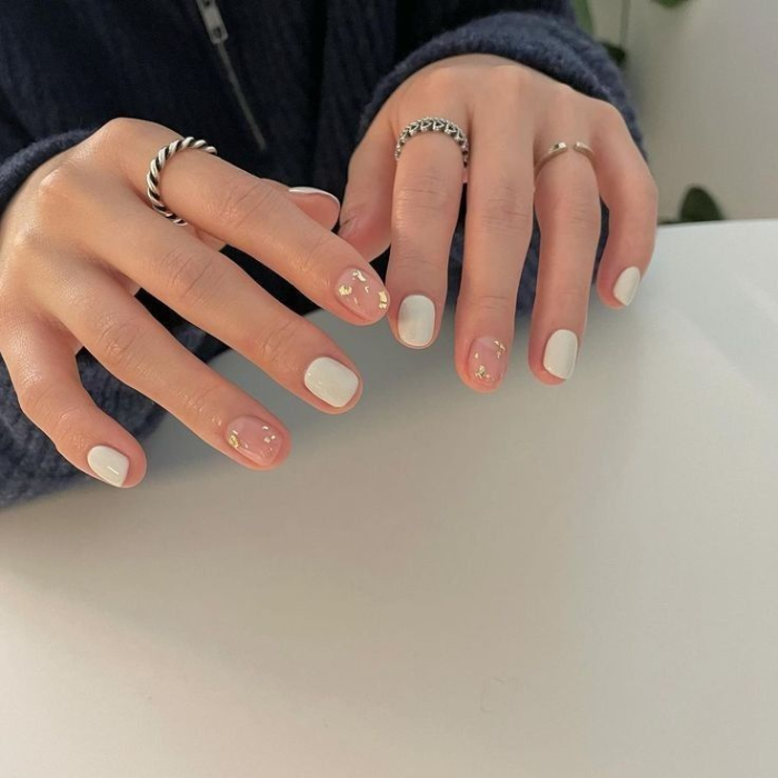 ảnh nail móng ngắn đáng yêu nhất