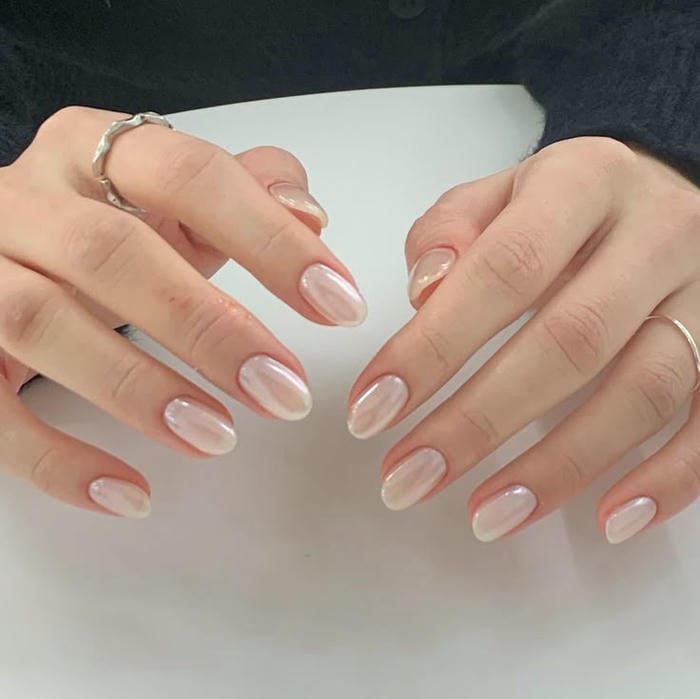 ảnh nail ngọc trai ngầu nhất