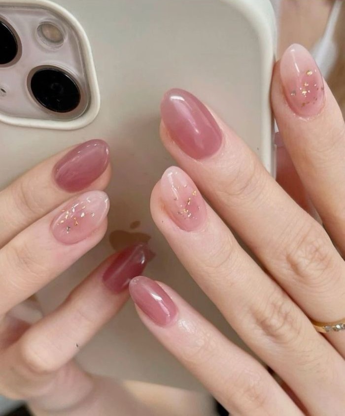 ảnh nail sơn thạch cực sang