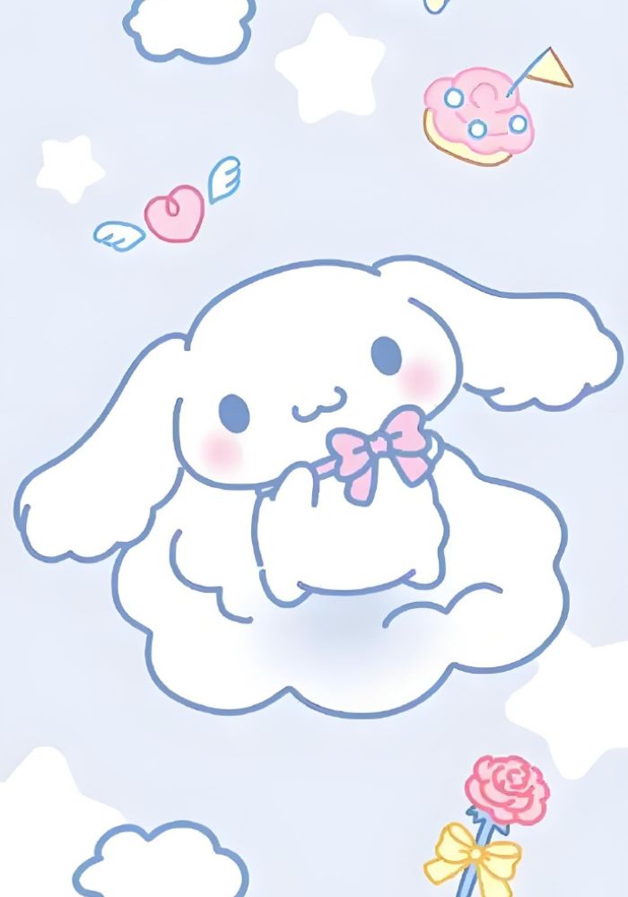 ảnh nền Cinnamoroll chibi cute