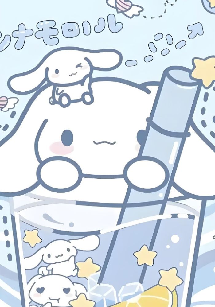 ảnh nền Cinnamoroll chibi full hd