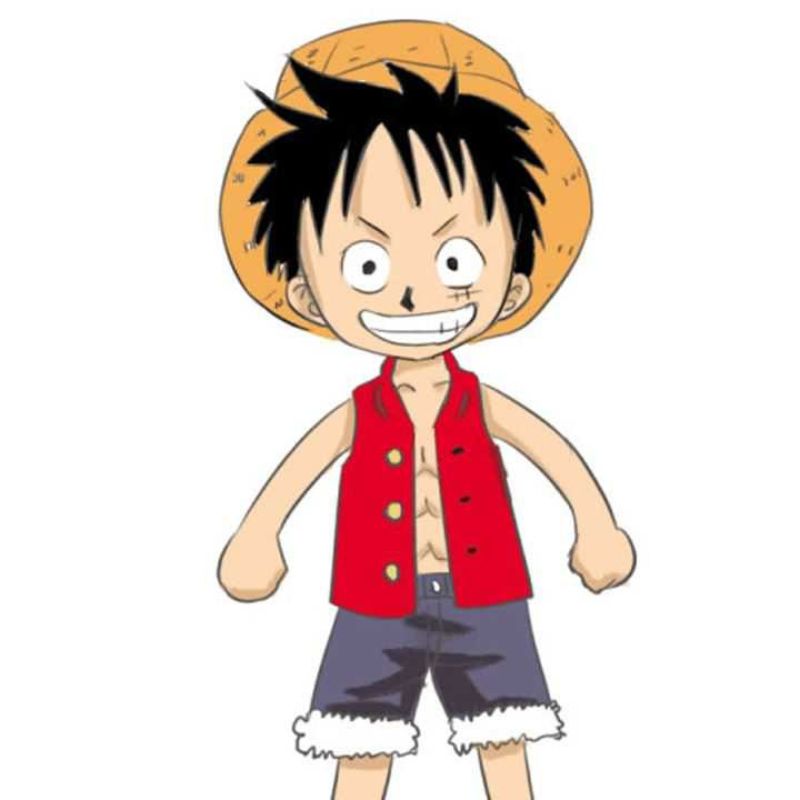 hình ảnh chibi luffy siêu đẹp