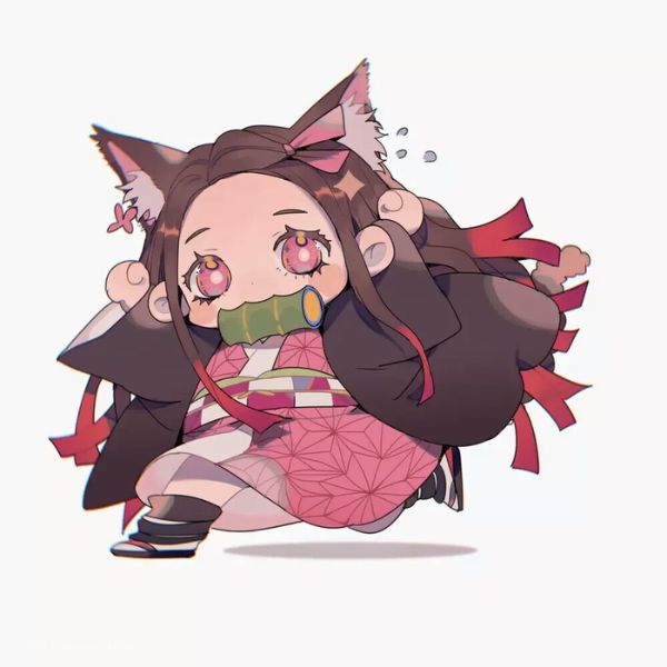 hình ảnh chibi nezuko 8k