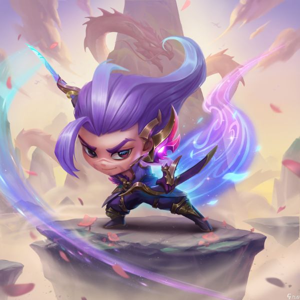 hình ảnh chibi yasuo đáng yêu