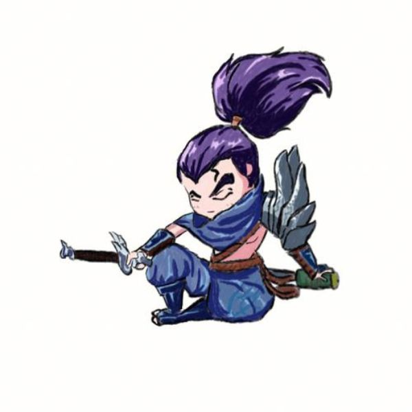 hình ảnh chibi yasuo dễ thương