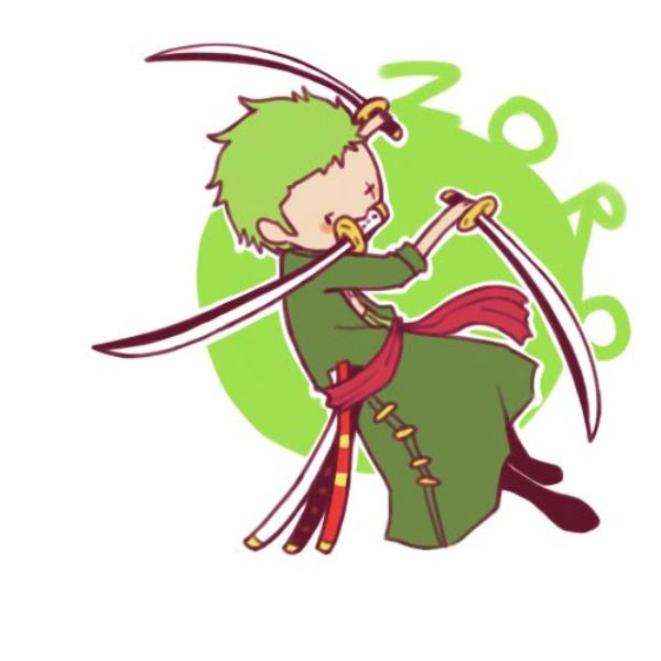 hình ảnh chibi zoro 3d