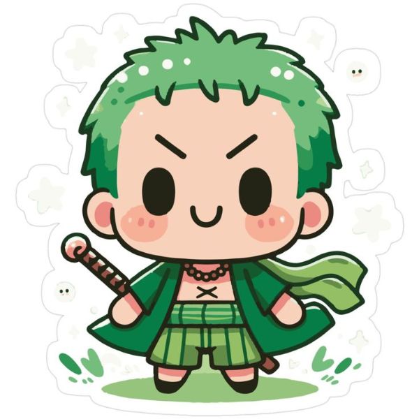 hình ảnh chibi zoro 8k