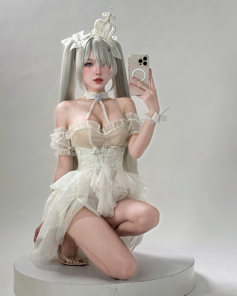 hình ảnh gái xinh cosplay khêu gợi