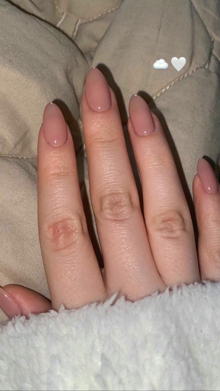 hình ảnh nail màu nude 