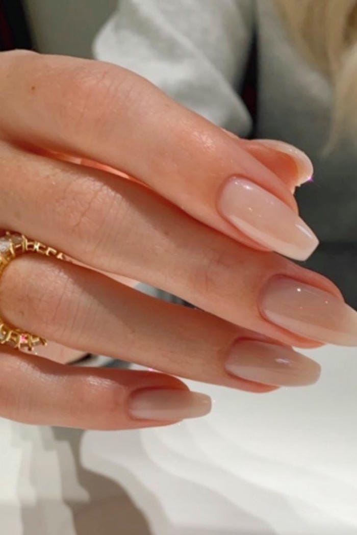 hình ảnh nail màu nude đẹp nhất