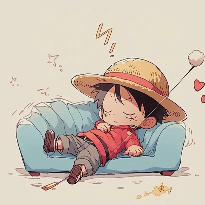 hình chibi luffy chất