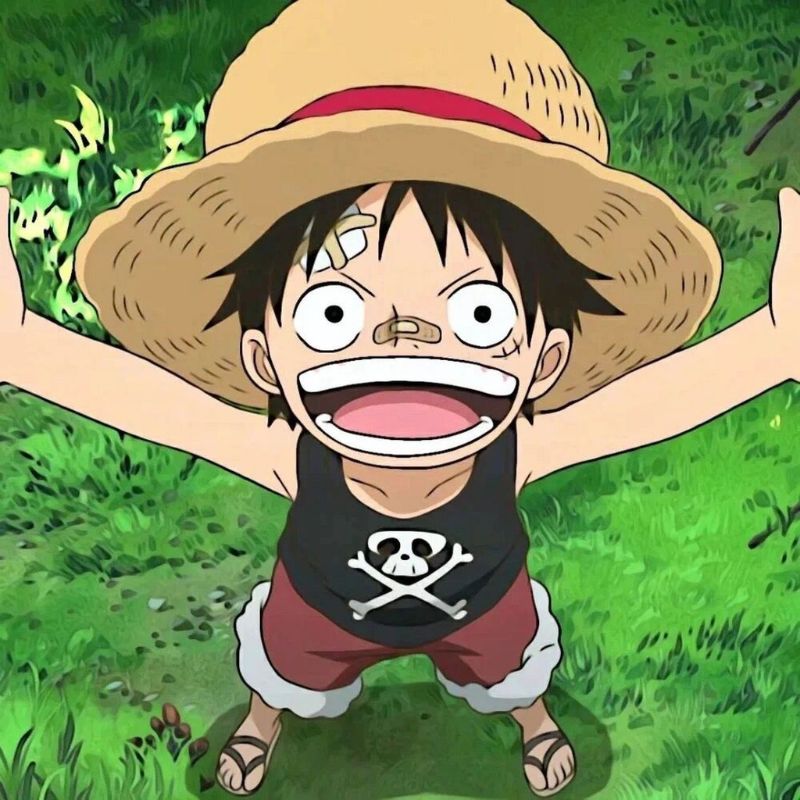 hình chibi luffy cực đẹp