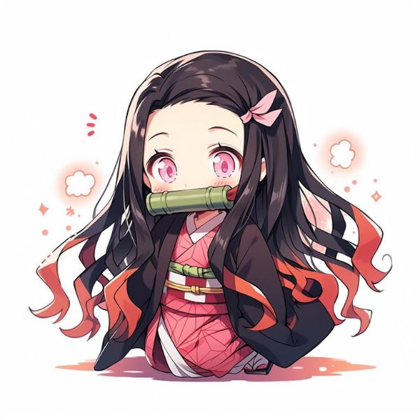 hình chibi nezuko cực đẹp