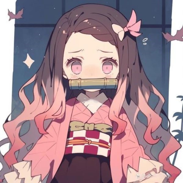 hình chibi nezuko hd