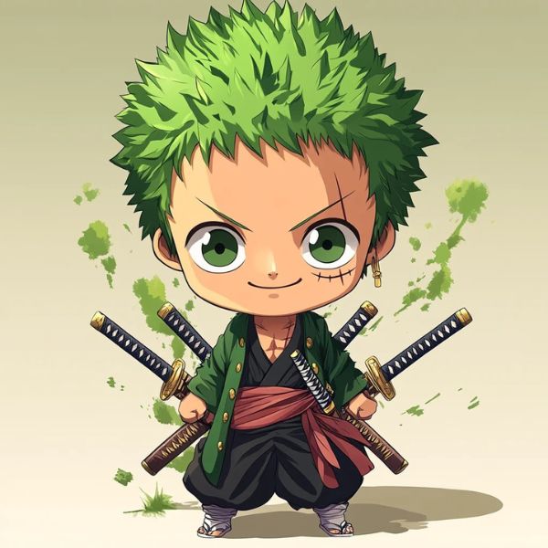 hình chibi zoro đẹp