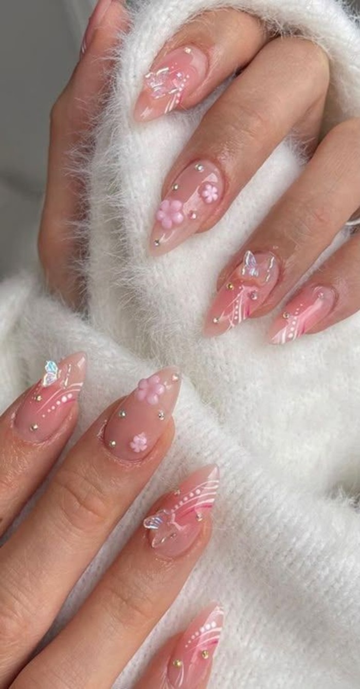hình nail chụp kỷ yếu cực hot