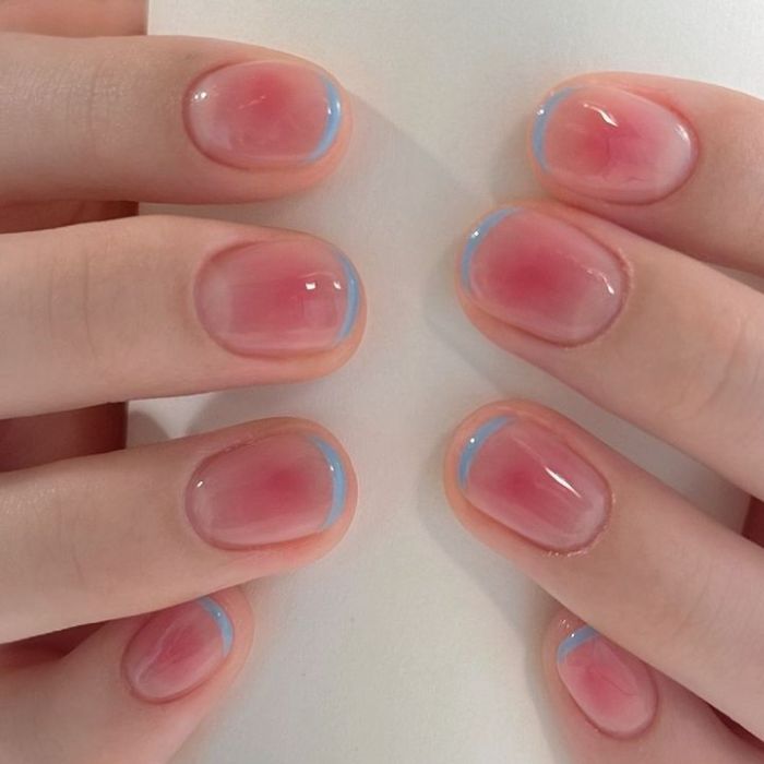 hình nail loang xinh yêu