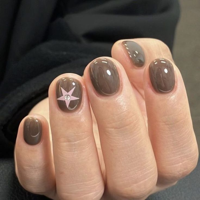 hình nail móng ngắn đẹp