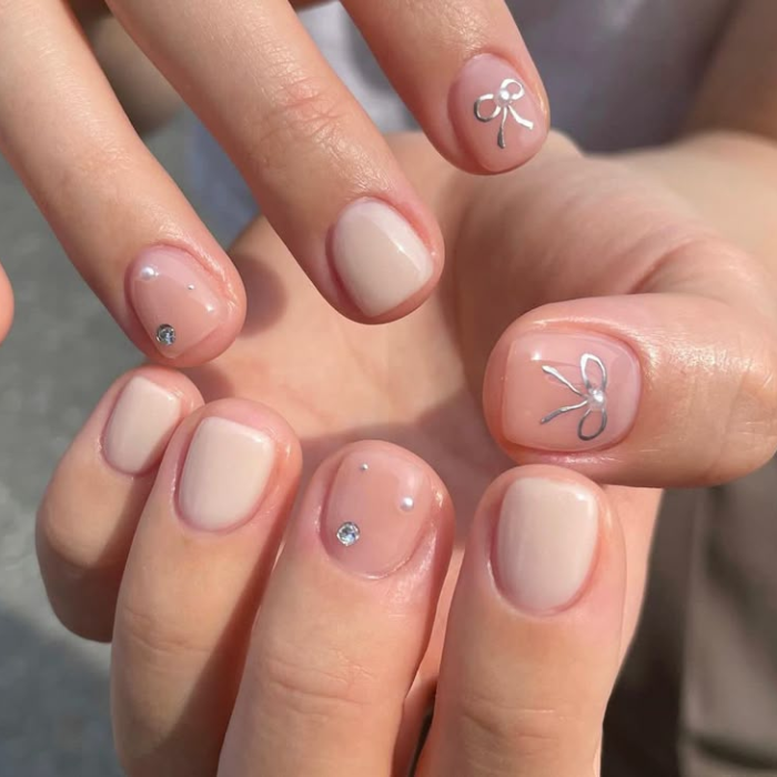 hình nail móng ngắn siêu đẹp