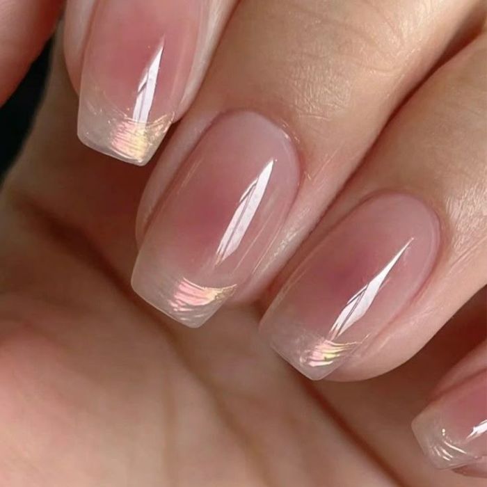 hình nail móng vuông đẹp ngầu