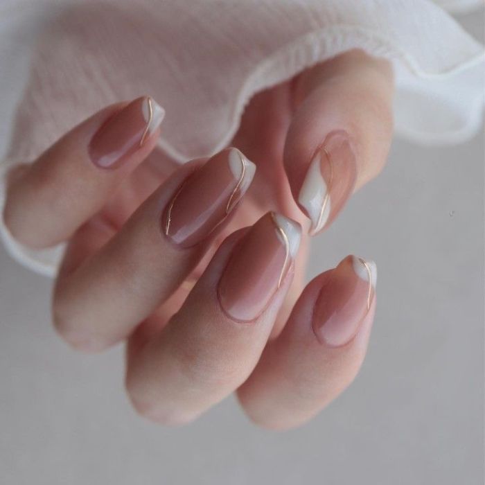 hình nail móng vuông đẹp