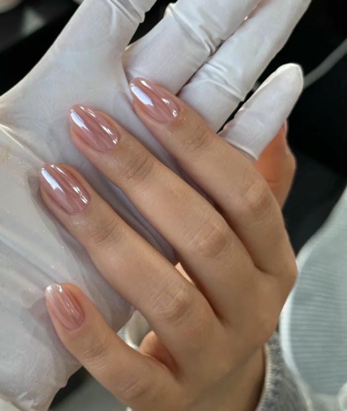 hình nail ngọc trai cực ngầu