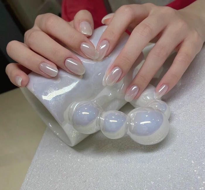 hình nail ngọc trai ngầu nhất