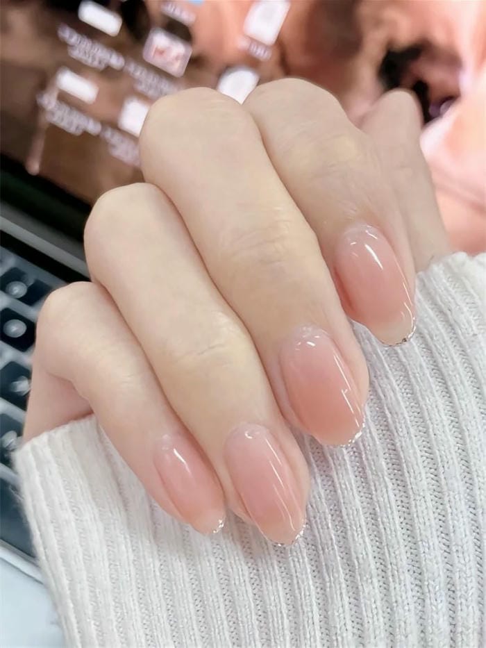 hình nail sơn thạch dễ thương