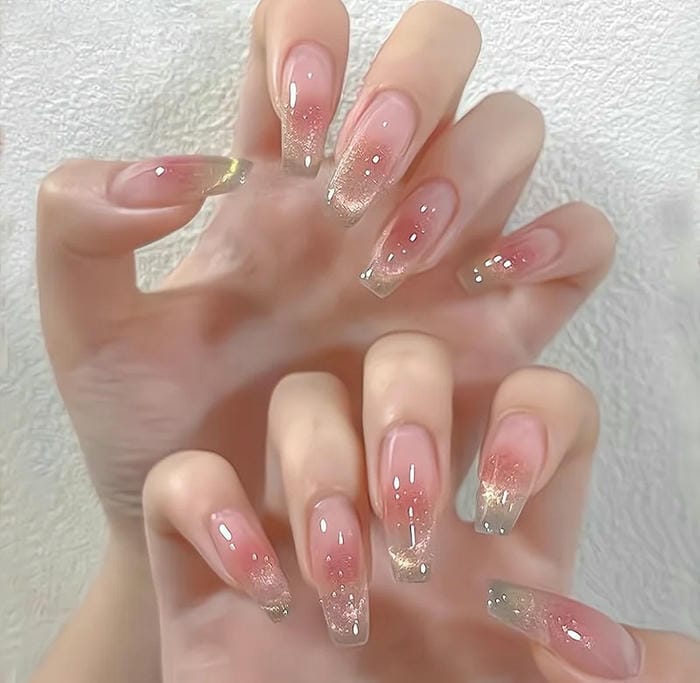 hình nail sơn thạch ngầu