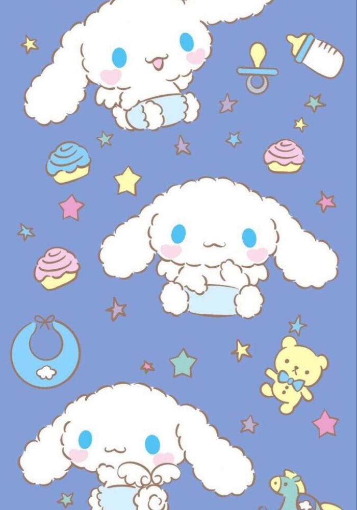 hình nền Cinnamoroll chibi cuti