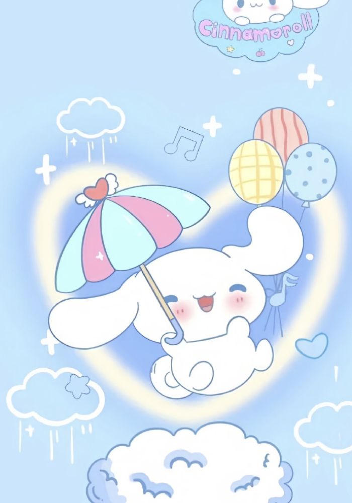 hình nền Cinnamoroll chibi đáng yêu