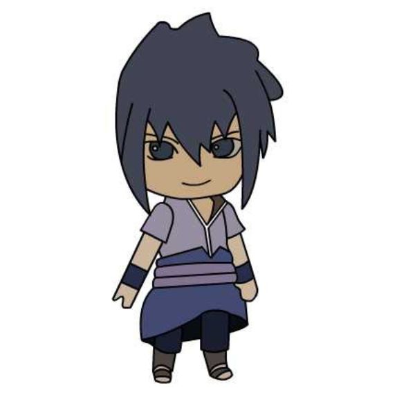 hình sasuke chibi 3d