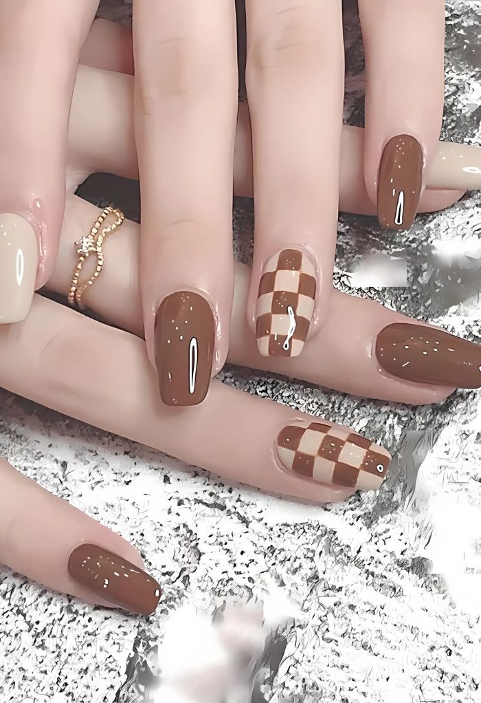 nail caro đẹp xinh
