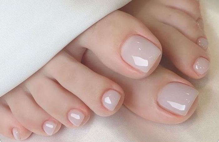 nail chân màu thạch cực đẹp