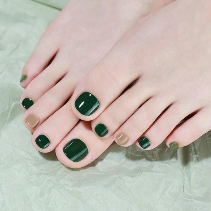 nail chân màu thạch đẹp