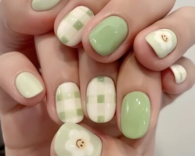 99+ mẫu nail màu xanh bơ siêu đẹp cho thế hệ tuổi teen